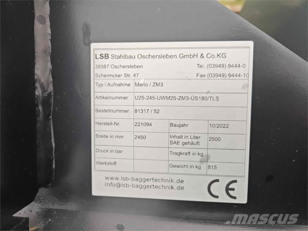 LSB U25-245 Frontlaster ektrautstyr
