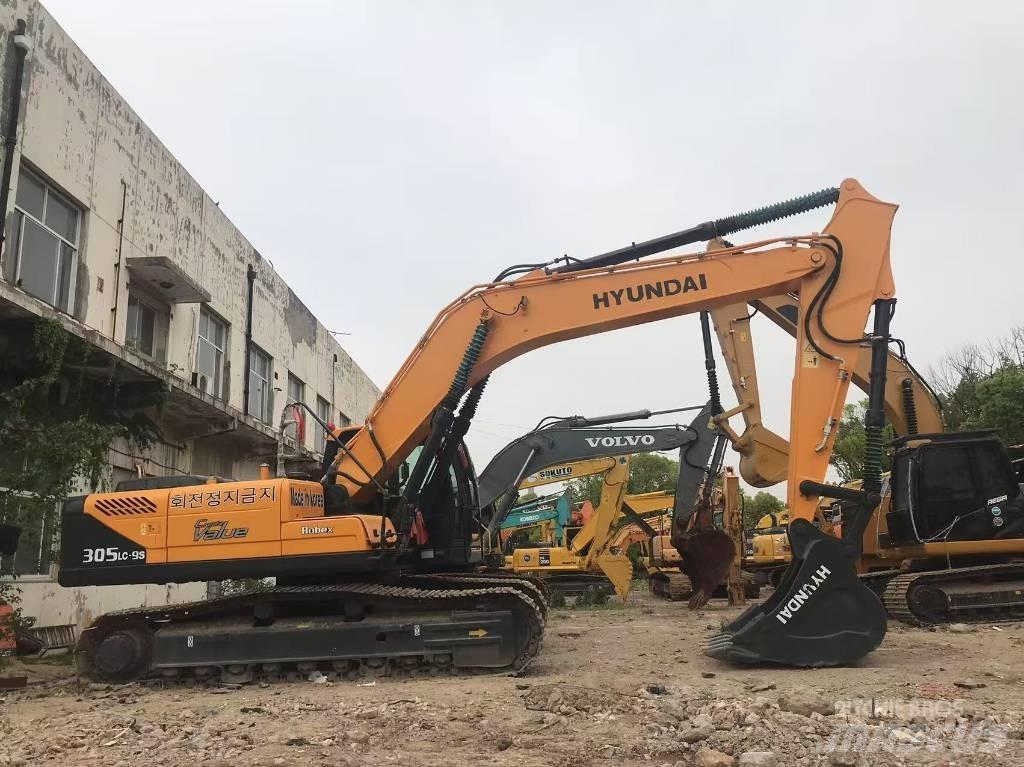 Hyundai 305LC-9S Beltegraver