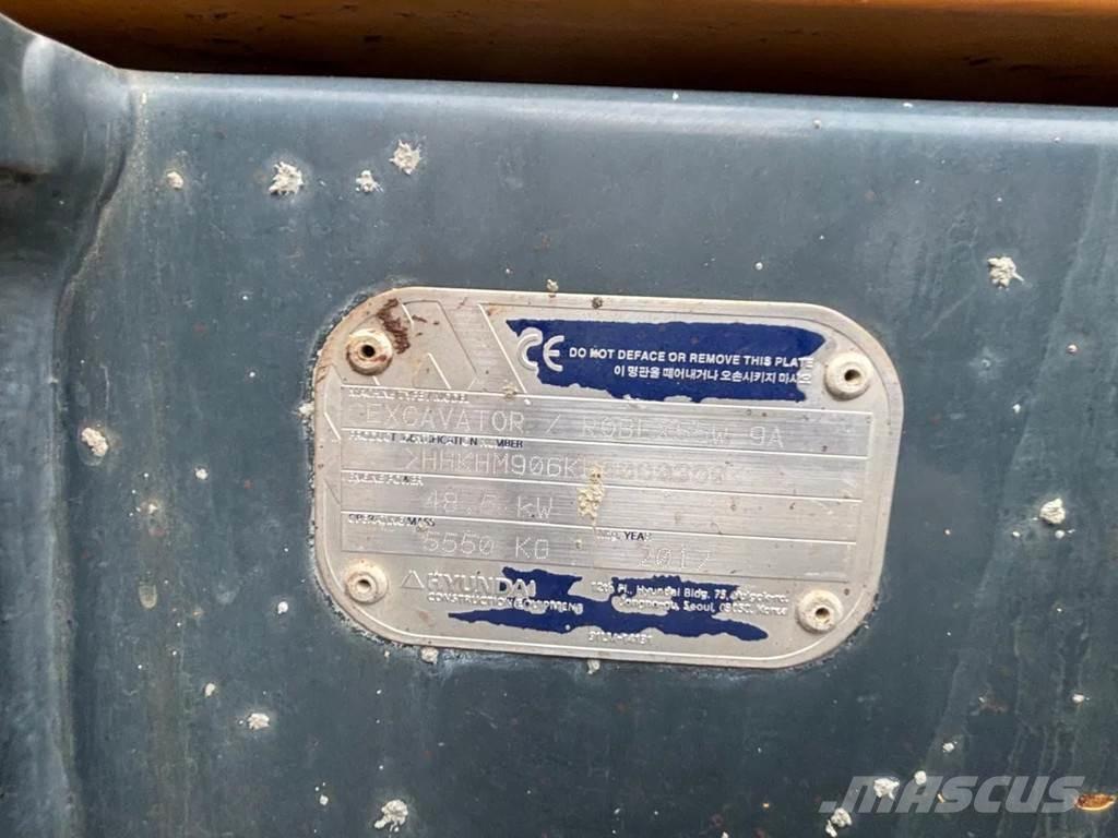 Hyundai R55W-9A Hjulgravere