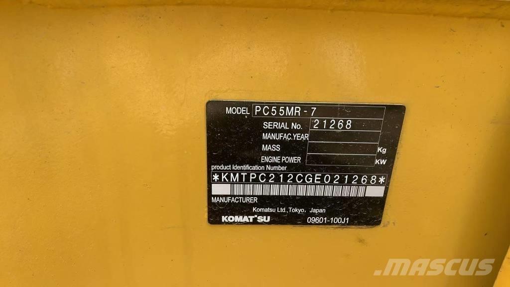 Komatsu PC 55 MR Beltegraver