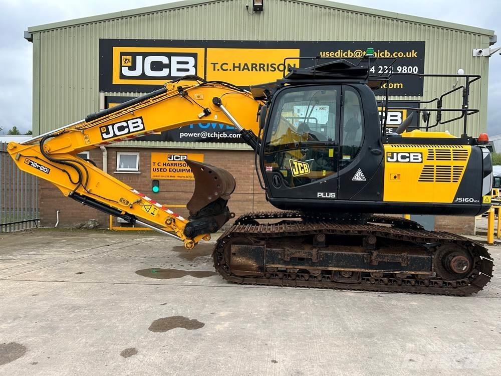JCB JS160 Beltegraver
