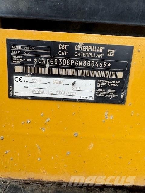CAT 308 CR Midigravere 7 - 12t