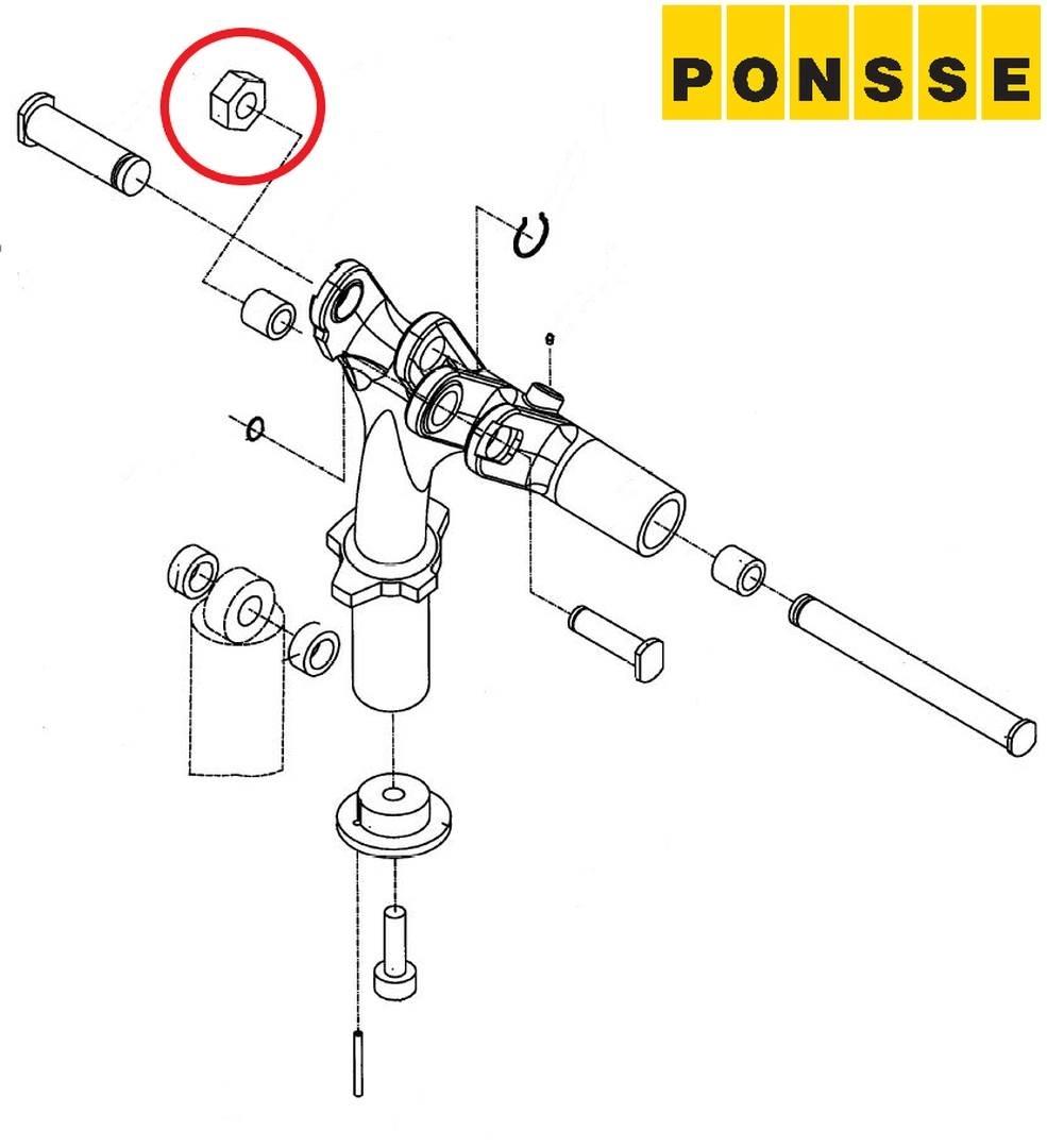 Ponsse 0008888 Chassis og understell