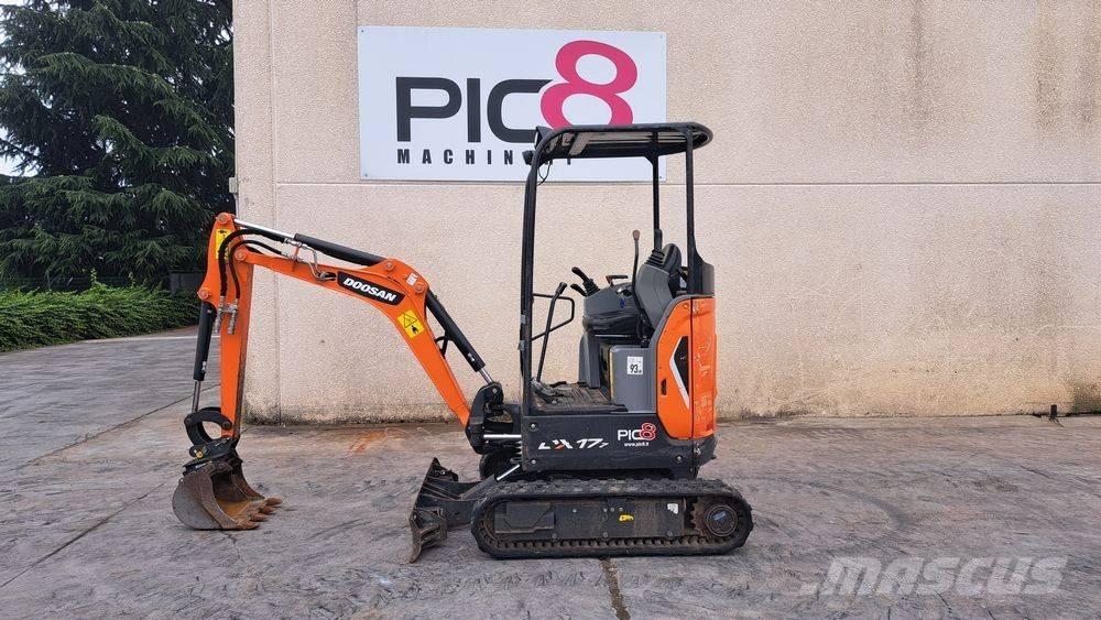 Doosan DX 17 Minigravere <7t