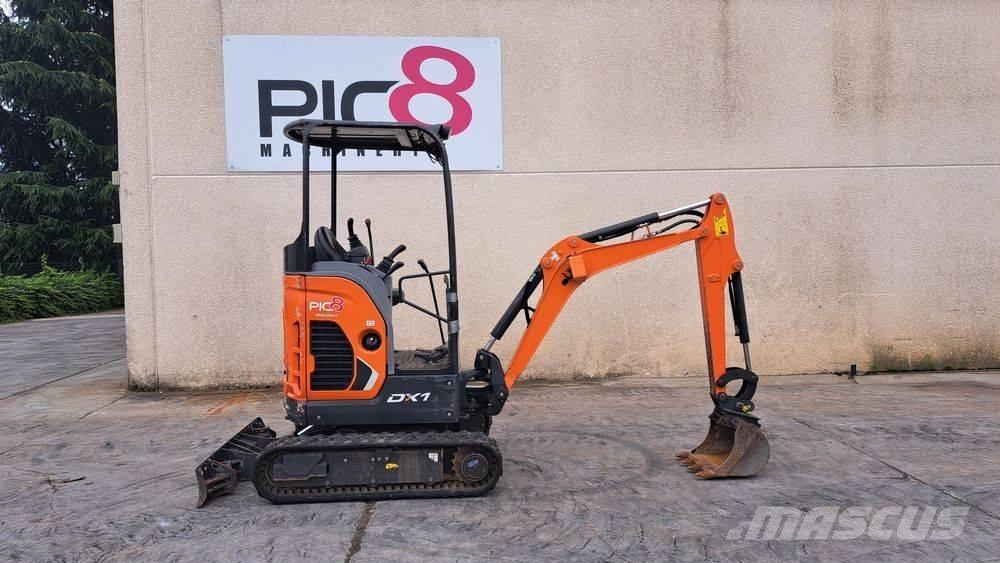 Doosan DX 17 Minigravere <7t