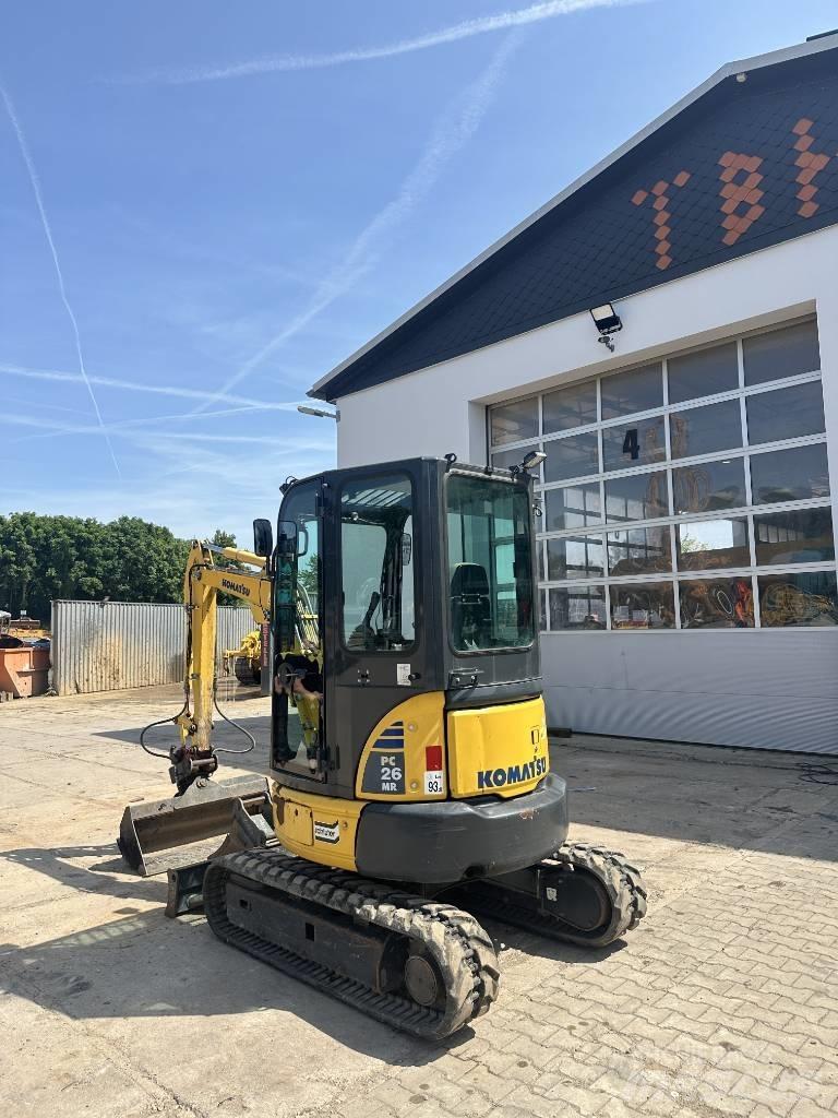 Komatsu PC 26 MR-3 Minigravere <7t