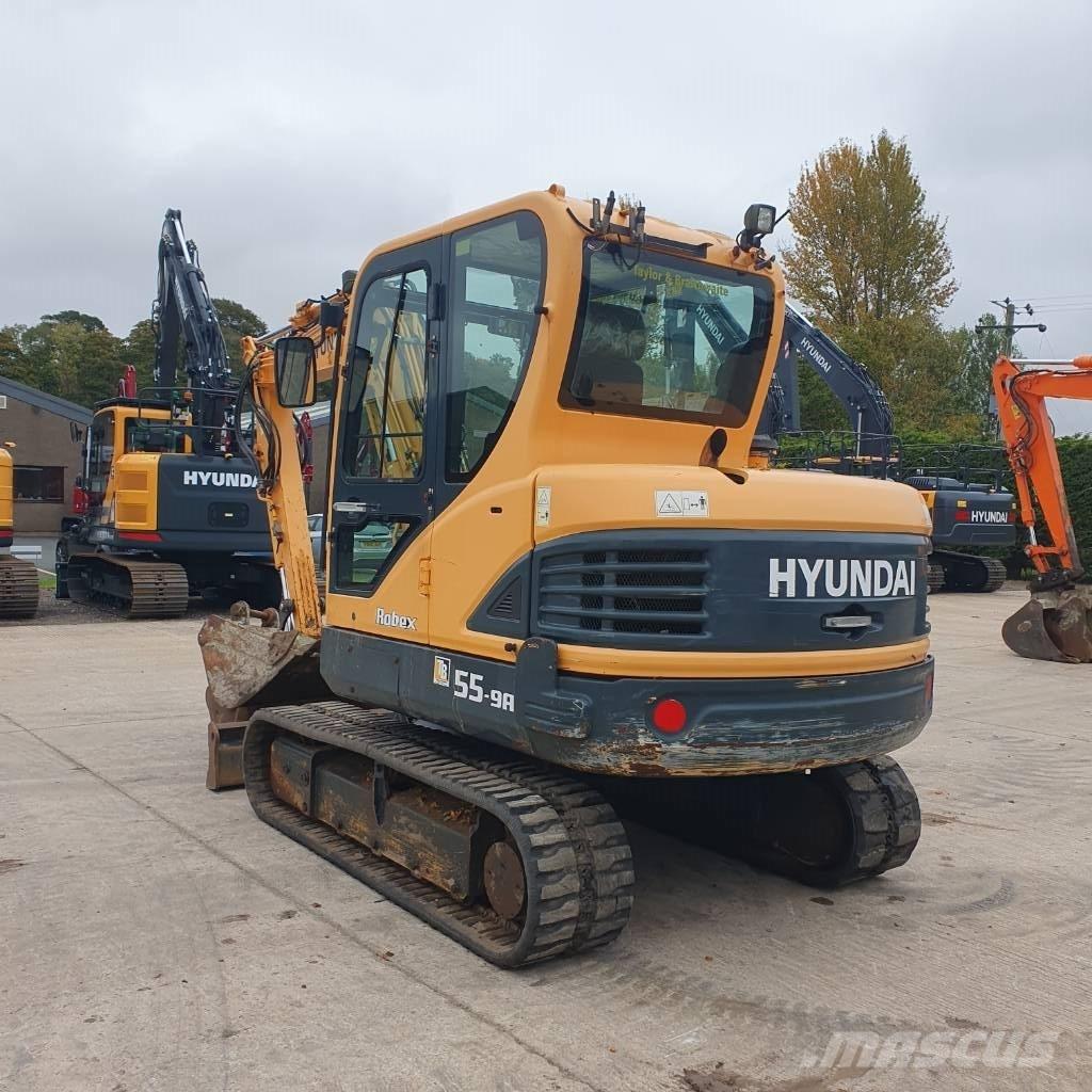 Hyundai R55 Minigravere <7t