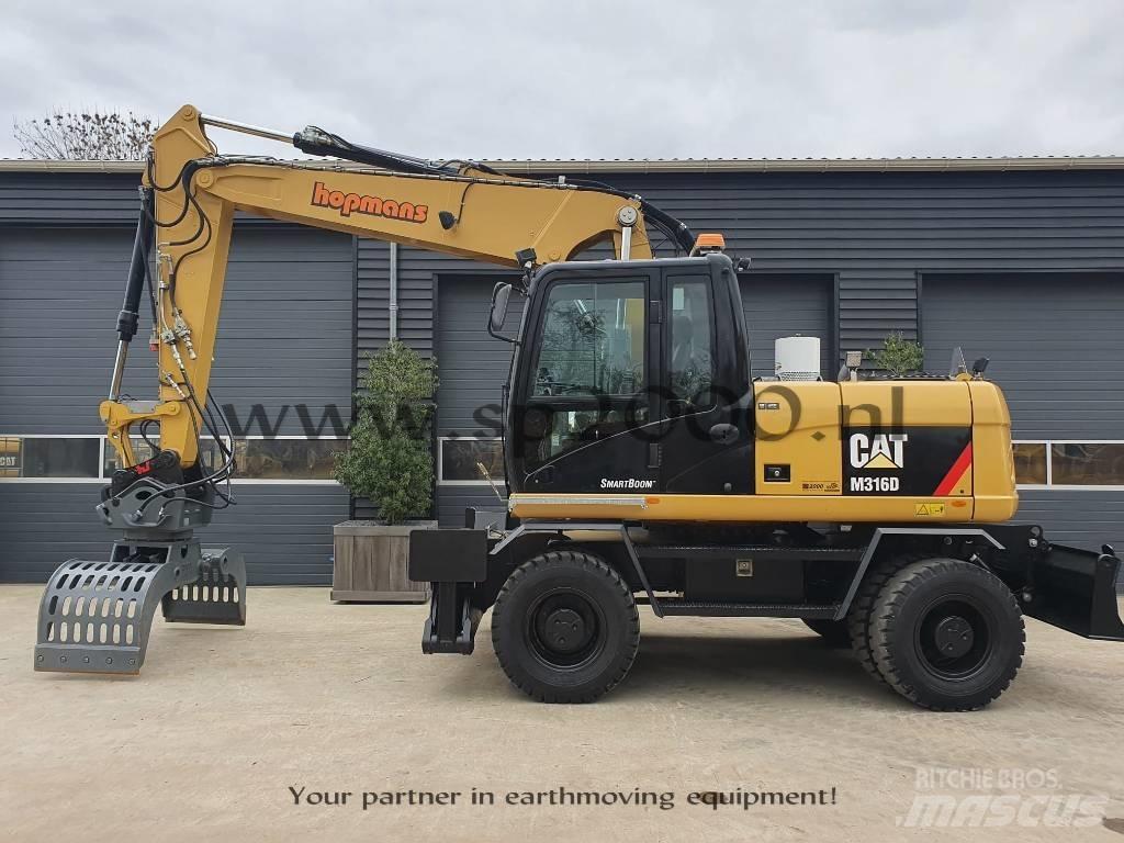 CAT M316D Hjulgravere