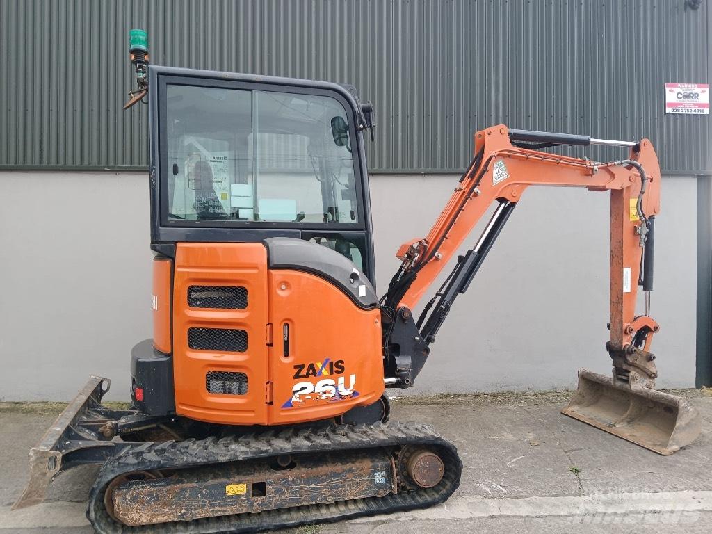 Hitachi ZX 26 U-6 Minigravere <7t