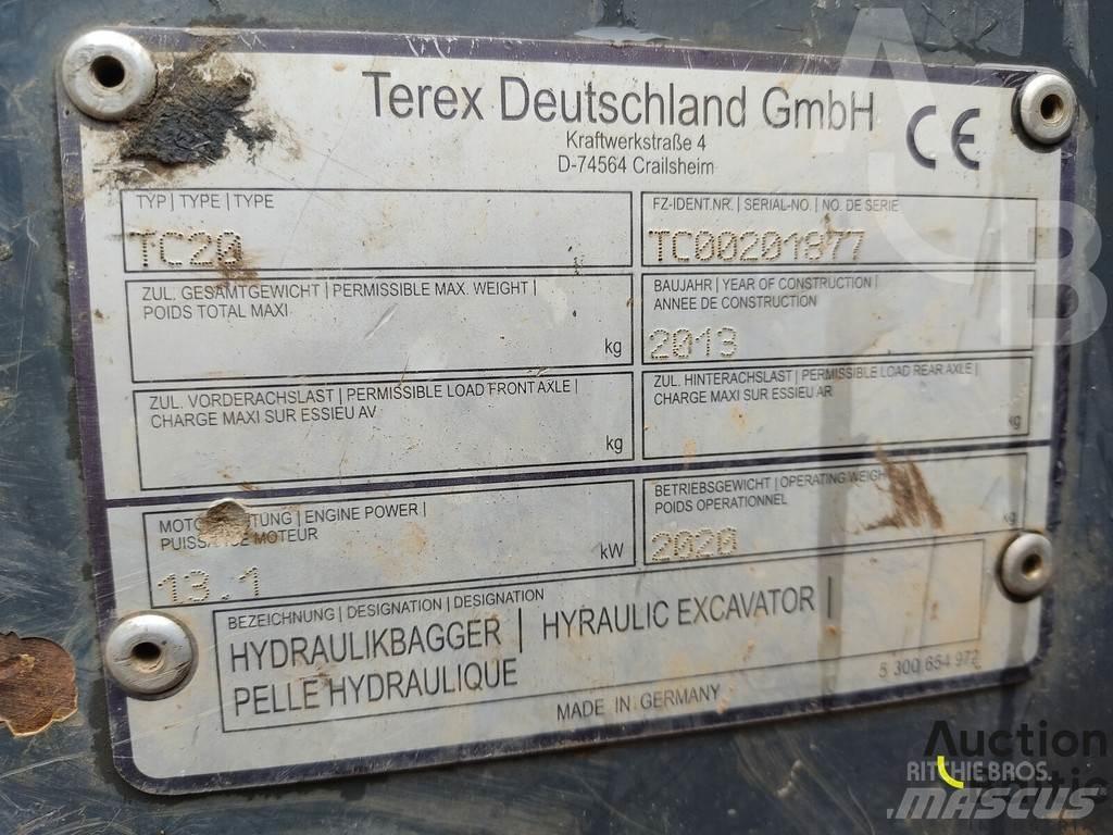 Terex TC 20 Minigravere <7t