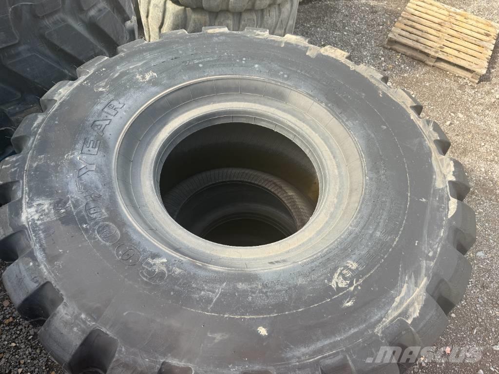 Goodyear 750/65R25 Dekk, hjul og felger