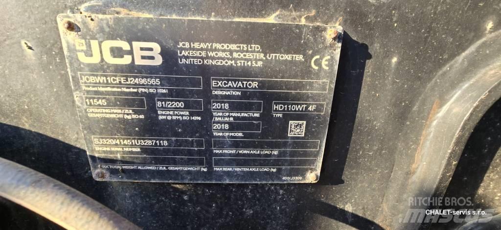 JCB 110 W Hydradig Hjulgravere