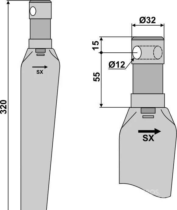 Niemeyer KE tines Chassis og understell