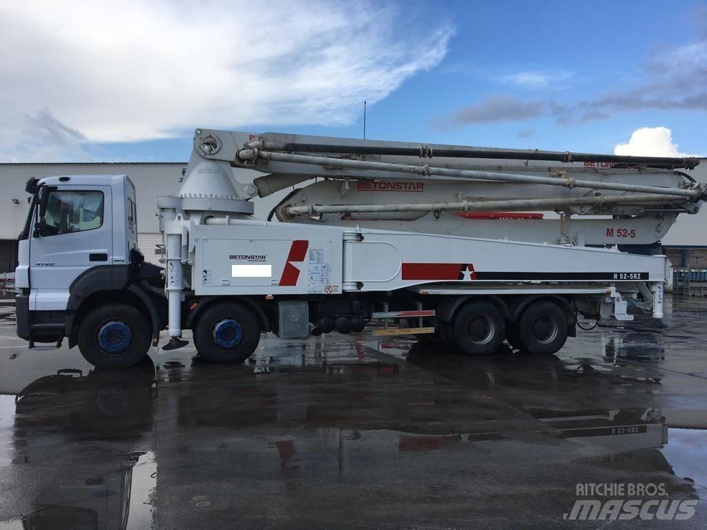 Betonstar 52M-5RZ Betongpumpe biler