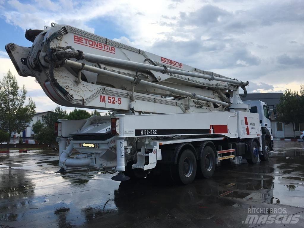 Betonstar 52M-5RZ Betongpumpe biler
