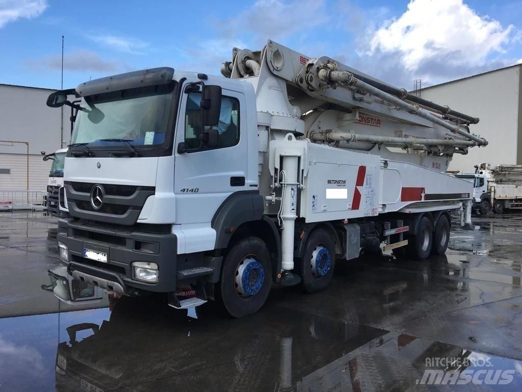 Betonstar 52M-5RZ Betongpumpe biler