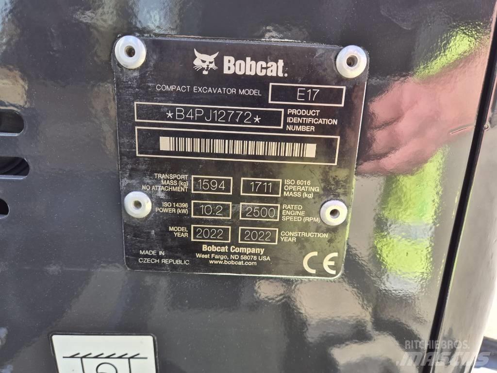 Bobcat E 17 Minigravere <7t