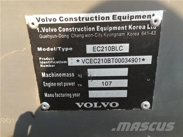 Volvo EC 210 B LC Beltegraver