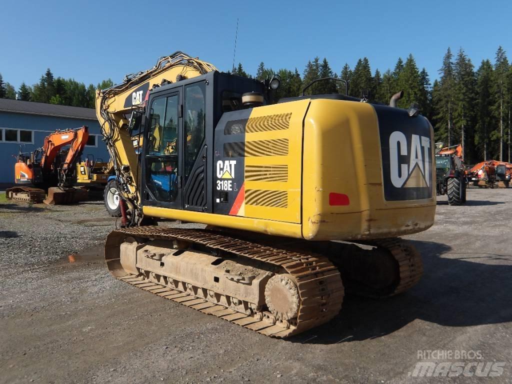 CAT 318 E L Beltegraver
