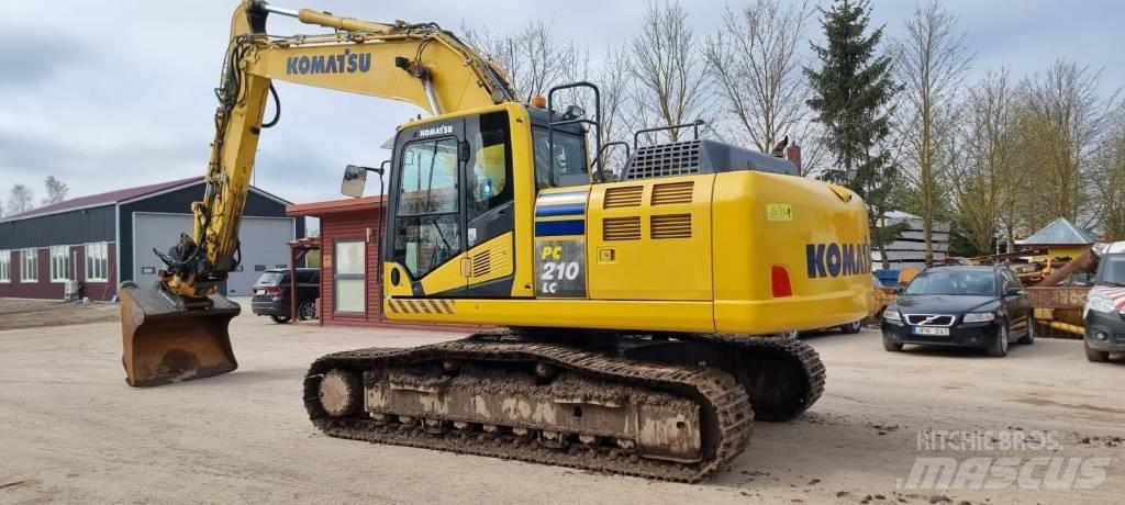 Komatsu PC 210 LC-10 Beltegraver