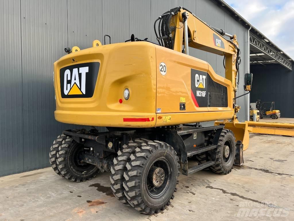 CAT M316F Hjulgravere