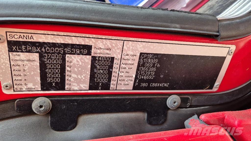 Scania p 380 Allterreng kraner