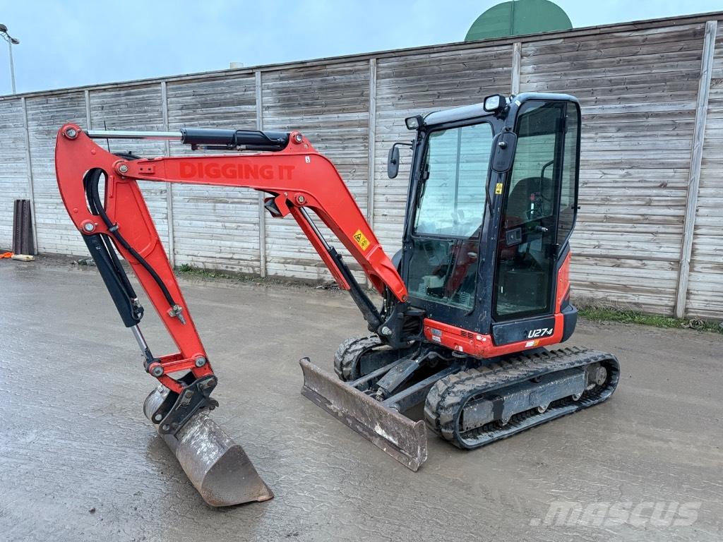 Kubota U 27-4 Minigravere <7t