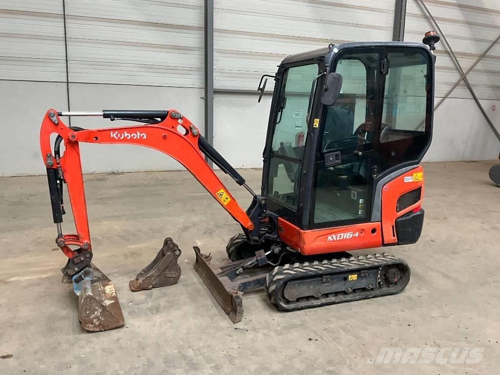Kubota KX 016-4 Minigravere <7t