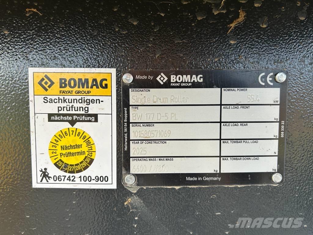 Bomag BW 177 D-5 Valsetog