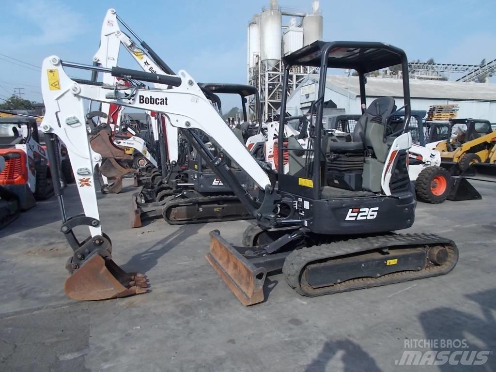 Bobcat E26GM Minigravere <7t