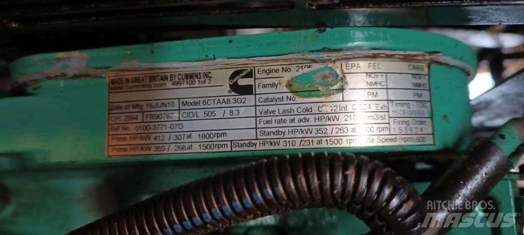 Cummins 6CTAA8.3G2 Diesel Generatorer