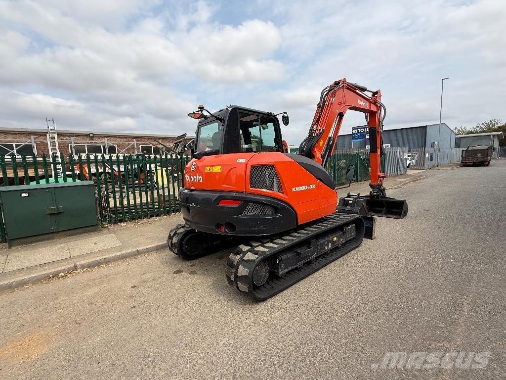 Kubota KX 080-4 Midigravere 7 - 12t