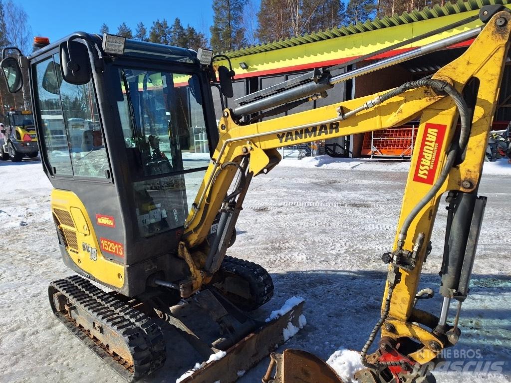 Yanmar SV 18 Minigravere <7t