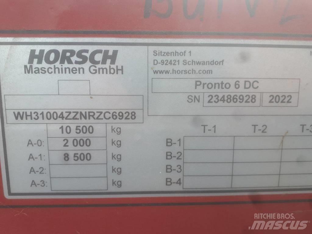 Horsch Pronto 6 DC Såmaskiner