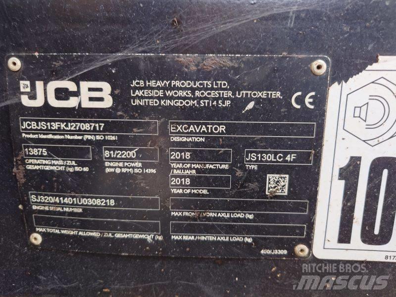 JCB JS 130 LC Beltegraver