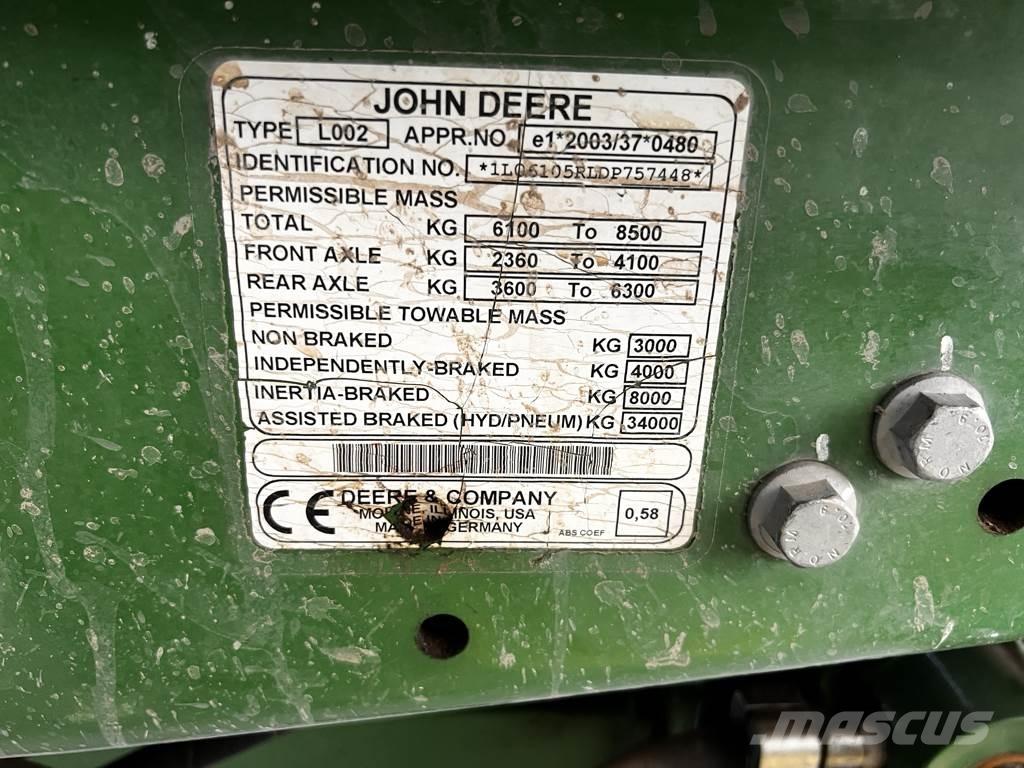 John Deere 6105R Traktorer