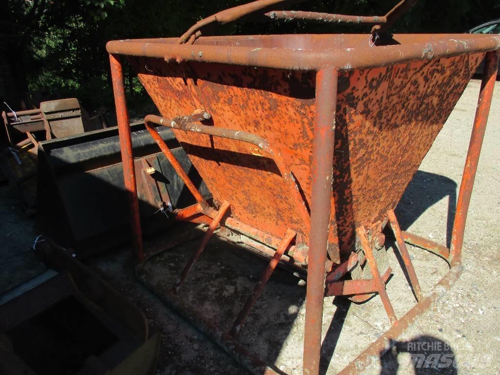  Betonspand 1000 Ltr. Betong tilbehør