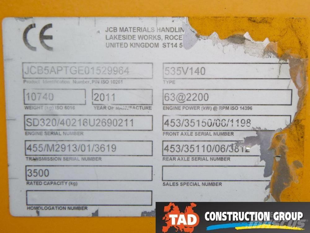 JCB 535-140 Hiviz Teleskoplastere