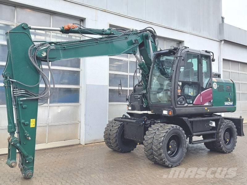 Hitachi ZX 140 W-6 Hjulgravere