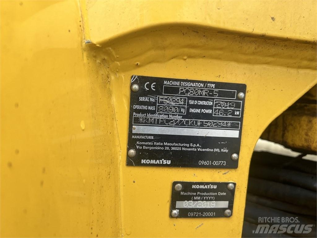 Komatsu PC 80 MR Midigravere 7 - 12t