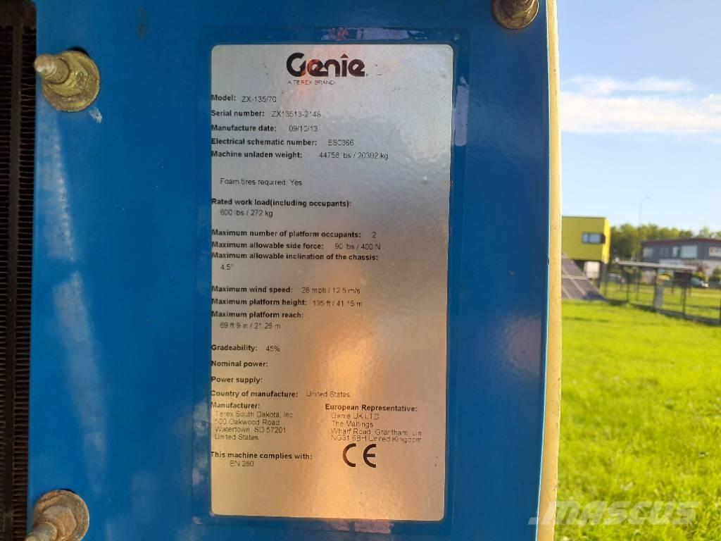 Genie ZX 135/70 Leddede bomlifter