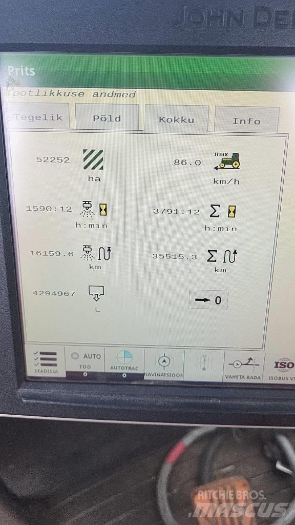 John Deere 962 i Slepesprøyter