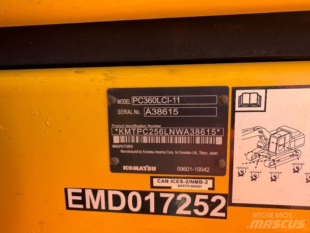 Komatsu PC360LCi-11 Beltegraver