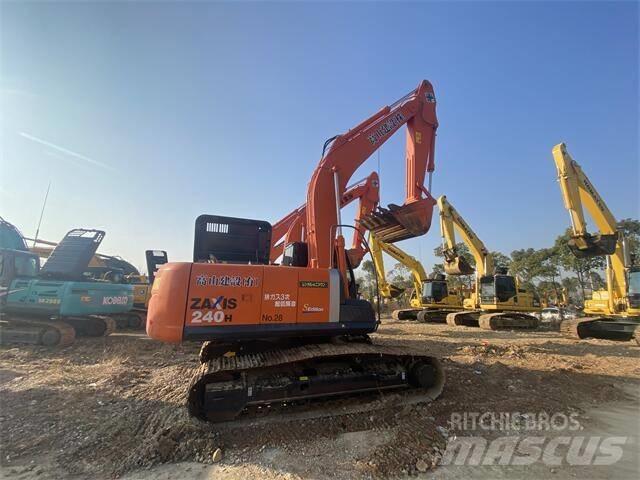 Hitachi ZX240H Beltegraver