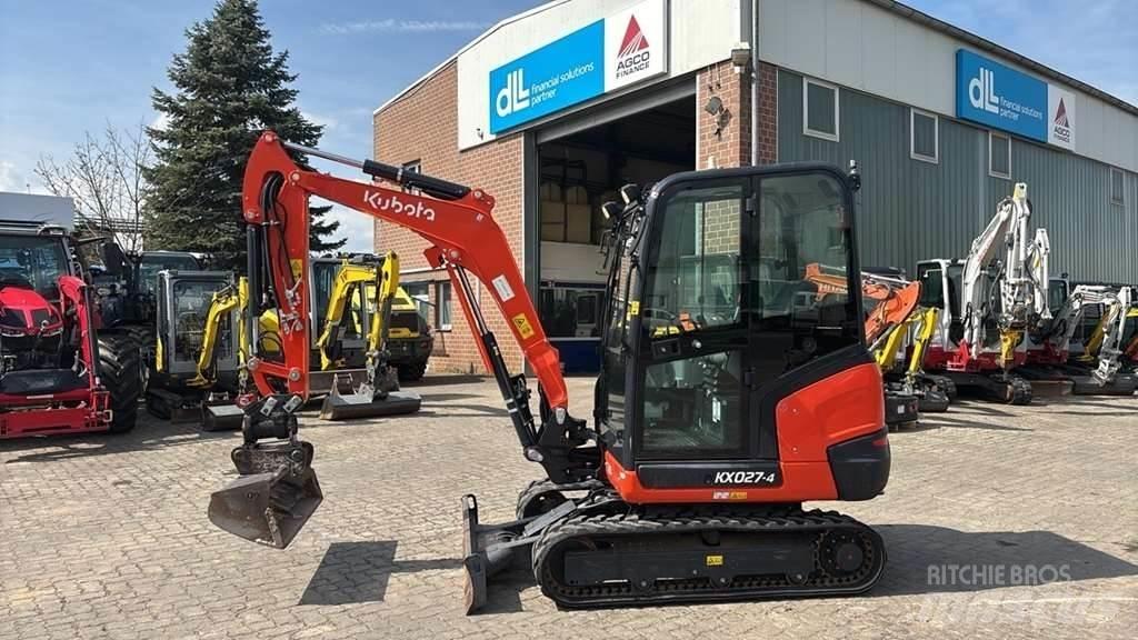 Kubota KX027-4 Minigravere <7t