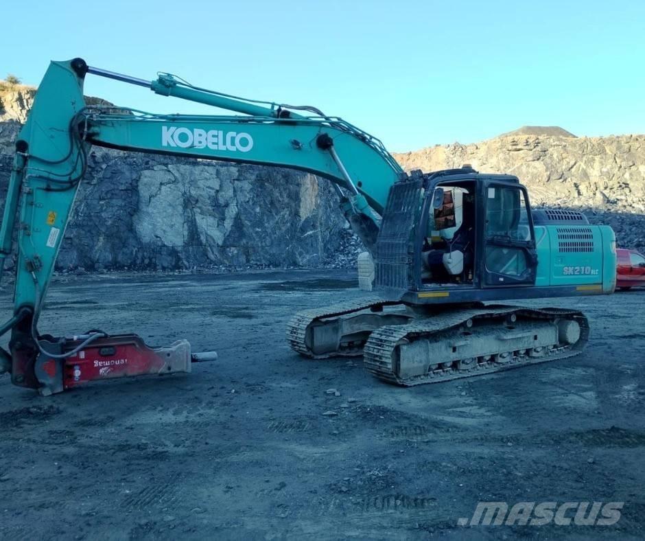 Kobelco SK210 N LC Beltegraver