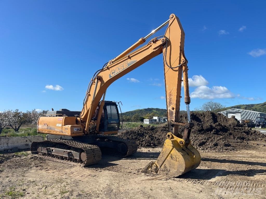 CASE CX 240 Beltegraver