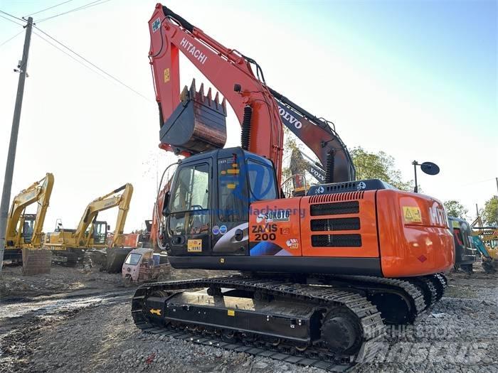 Hitachi ZX 200 Beltegraver