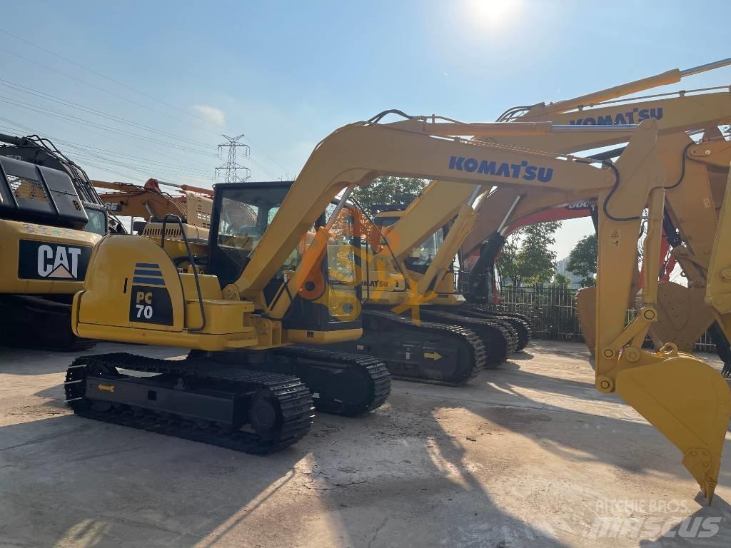 Komatsu PC 70 Minigravere <7t