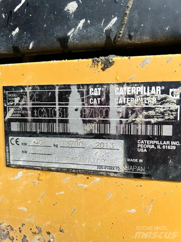 CAT 312 E Beltegraver